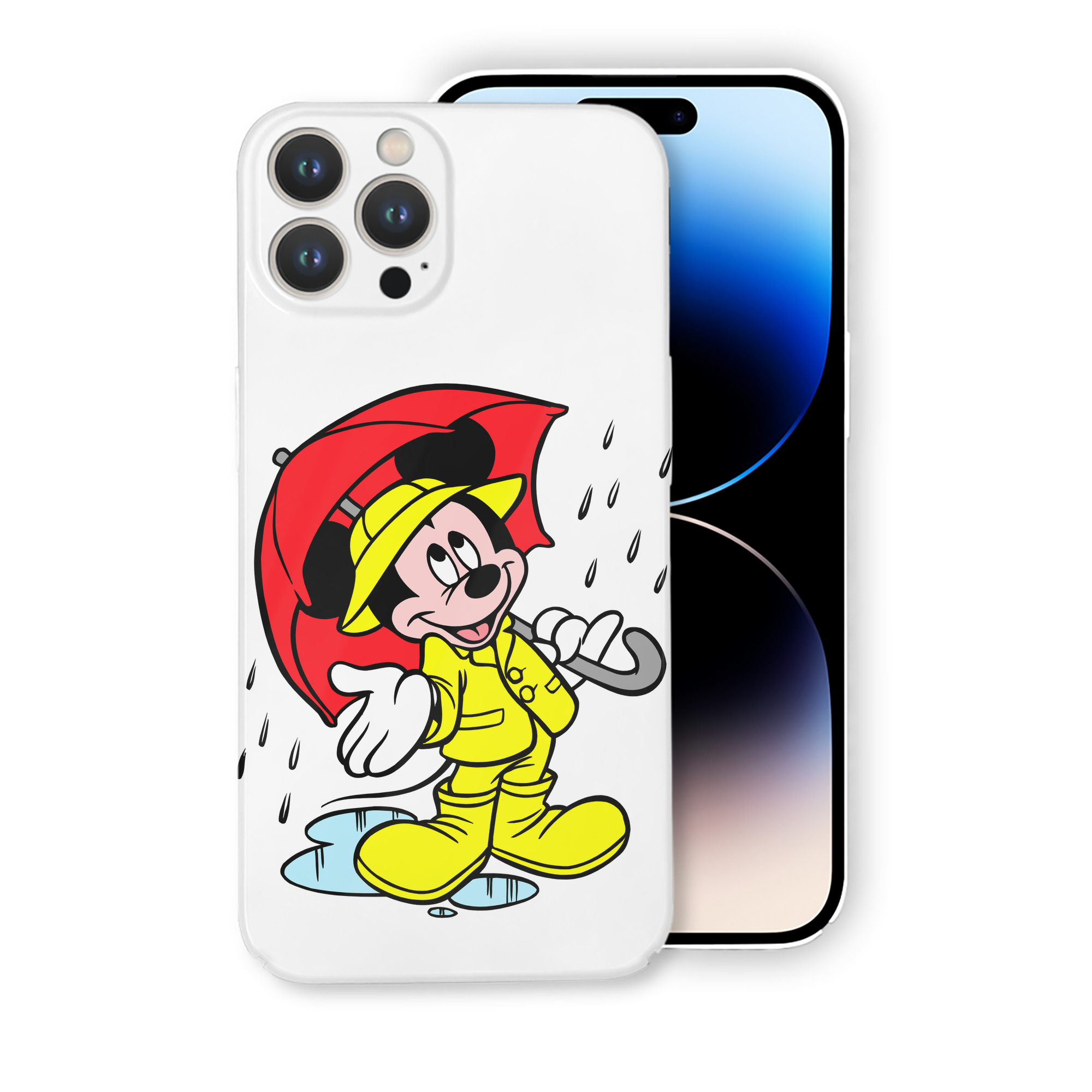 （画像用） ミッキーマウス Mickey Mouse 【iPhone 14シリーズ対応】ハードケース